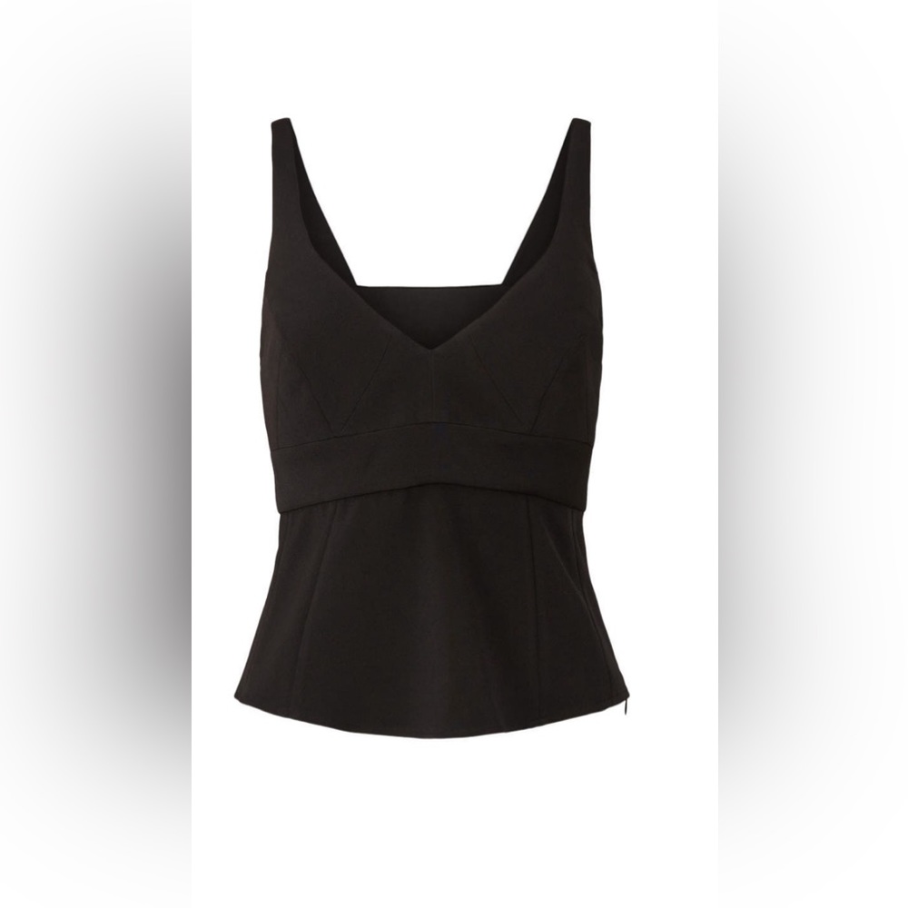 Dressy Black Sleeveless Top / TOME collective / bustier styling sexy classic